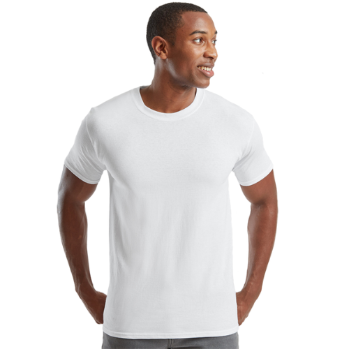 Fruit Of The Loom Heavy Cotton White T-Shirt Pack of 5