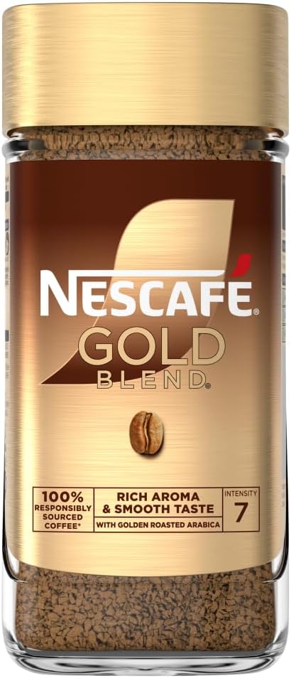 NESCAFÉ Gold Blend Instant Coffee 200g – Rich Aroma & Smooth Taste, Premium Quality