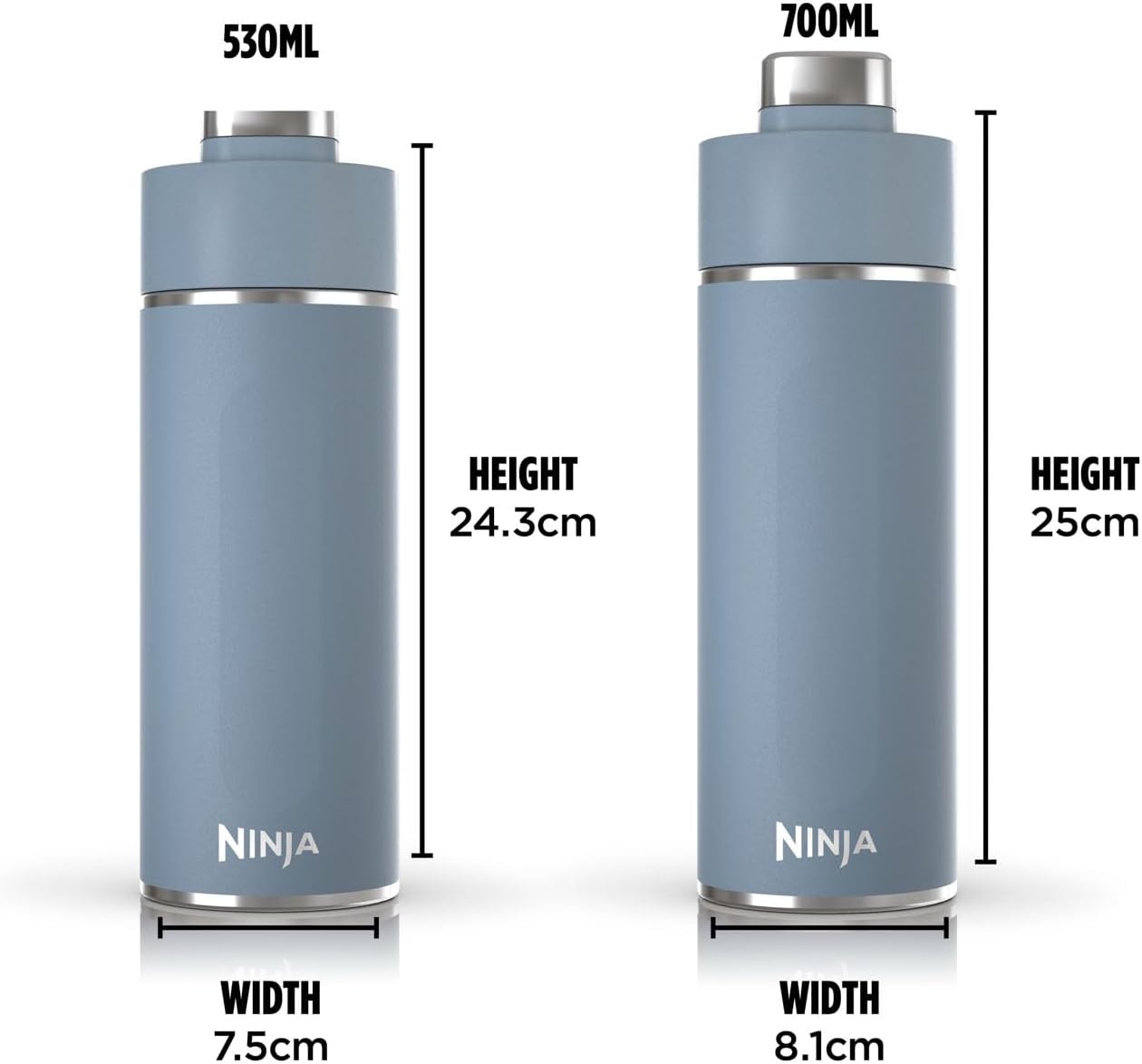 Ninja 700ML Triple Insulated Water Bottle β Hot & Cold, Leak-Proof, Sports Flask