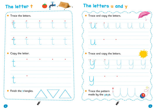 Lower Case Letters Age 3-5 Wipe Clean Activity Book: The ideal home learning resource packed with letter writing practice and early childhood education activities (Collins Easy Learning Preschool)