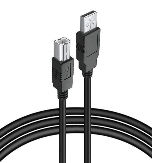 USB Printer Cable 2M,USB 2.0 Type A to Type B High-Speed Data Transfer Compatible with All USB Printers, Scanners and Other Devices Premium Durable Design,Printer Cable for HP,Dell,Canon,Samsung