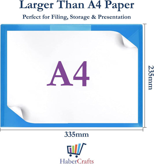 HaberCrafts A3 Clear Stud Wallets