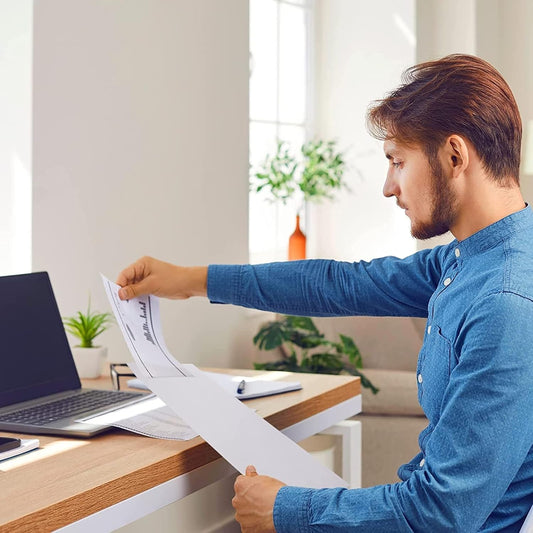 Evour A4/C4 Self-Seal White Pocket Envelopes – 229 x 324 mm, 100 GSM, Windowless – Pack of 25 for Home, Office, and Business Use