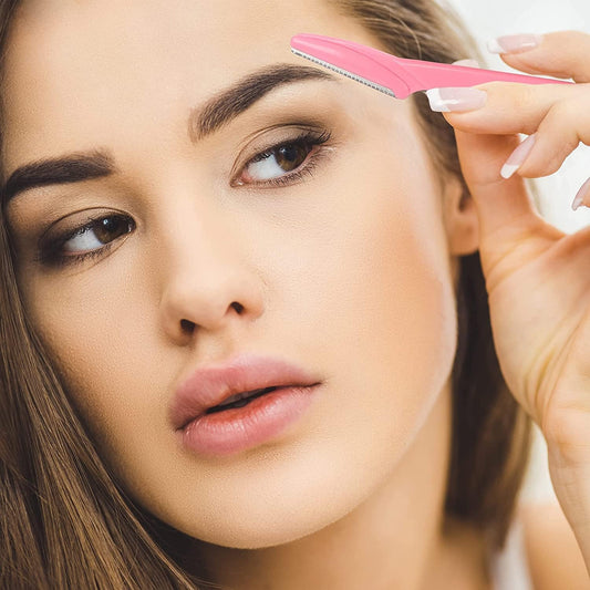 24PCS Eyebrow Razors for Women & Men – Face Shaver & Dermaplaning Tool Set