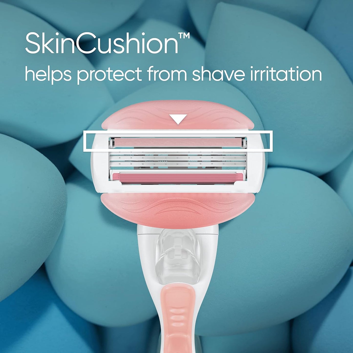 Gillette Venus Spa Breeze Razor Refills for Women β 4 Comfortglide Blades Pack