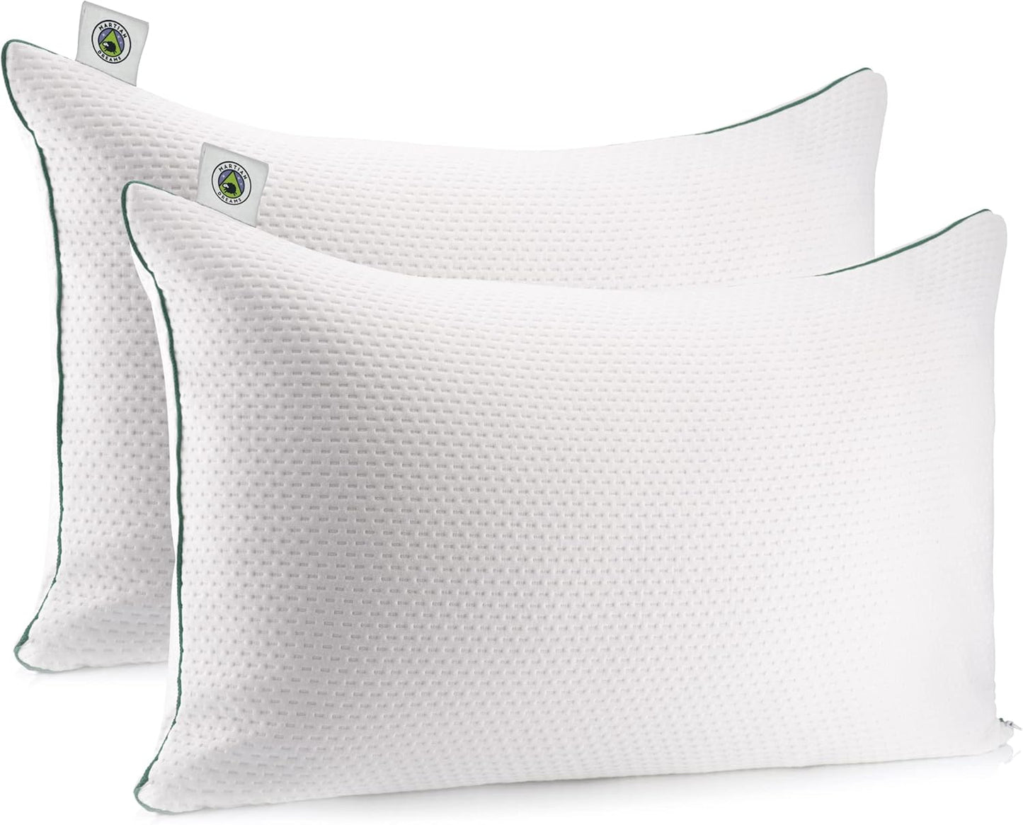 Hotel Quality Pillows 2-Pack โ Ultra Soft, Hypoallergenic, Standard Size 50x75cm