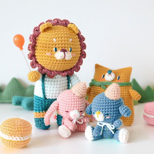 LIHAO 12 x 50g Acrylic Yarn for Knitting, Crochet Yarn Set for Crafts Multicolor Yarn Skeins, Ideal for Beginners Adults Kids Crafts