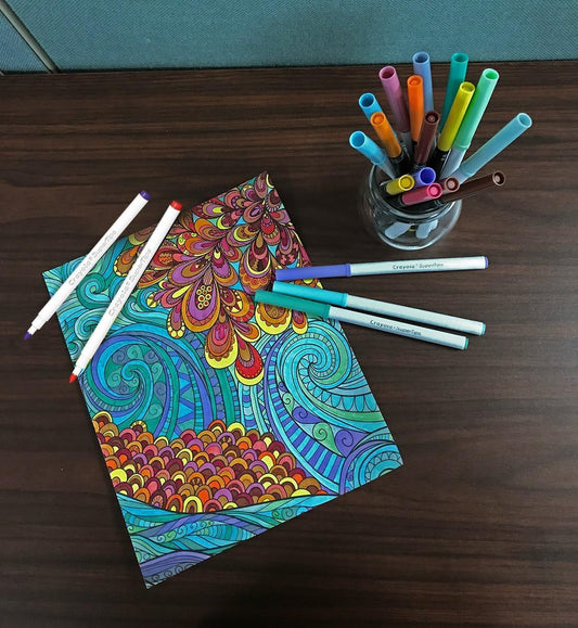 CRAYOLA SuperTips Washable Markers – Assorted Colours, Easy-Clean, Kid-Friendly Pens