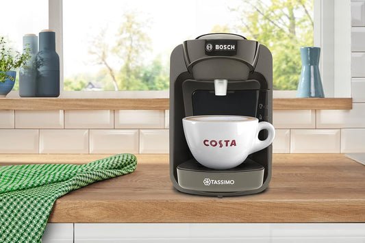 Tassimo by Bosch Suny 'Special Edition' TAS3102GB Coffee Machine,1300 Watt, 0.8 Litre - Black