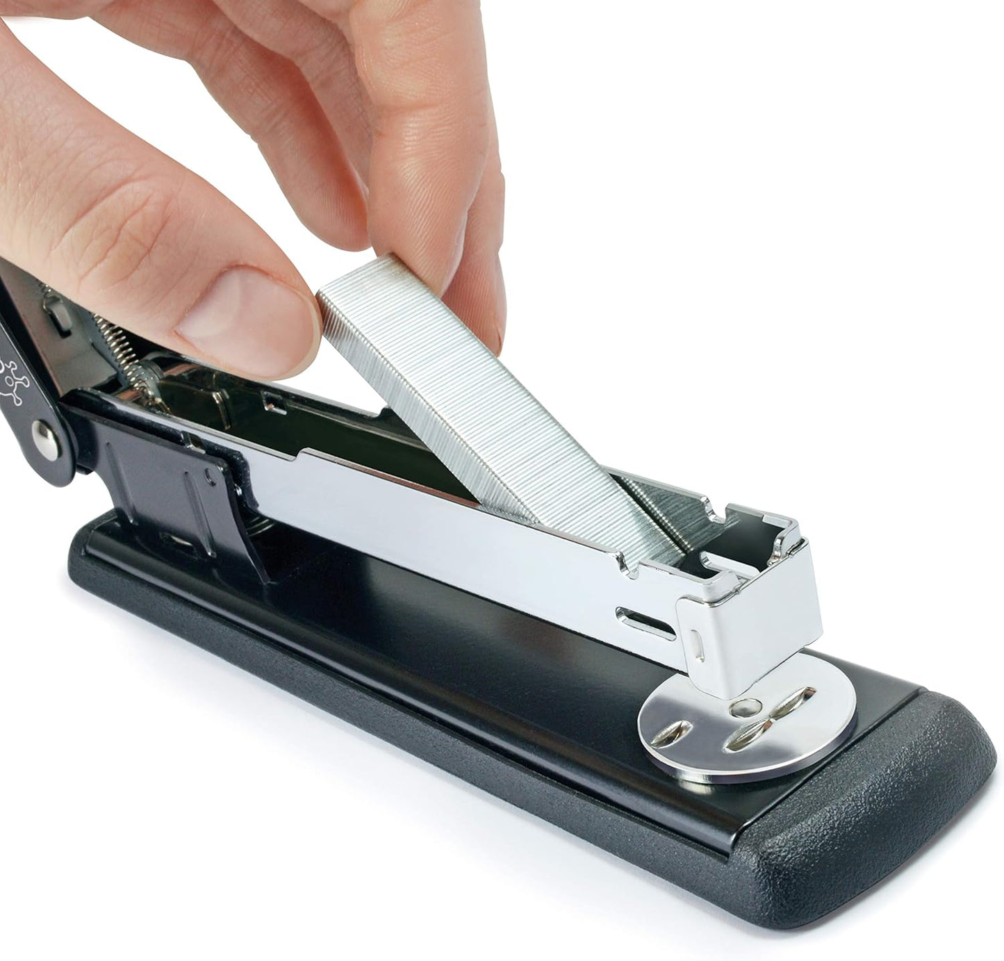 Rapesco Marlin Antibacterial Stapler โ 25 Sheet, 2000 Staples Included โ Black