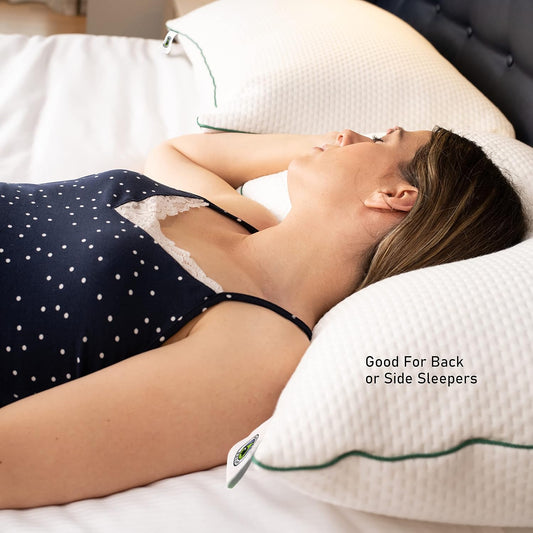 Hotel Quality Pillows 2-Pack – Ultra Soft, Hypoallergenic, Standard Size 50x75cm