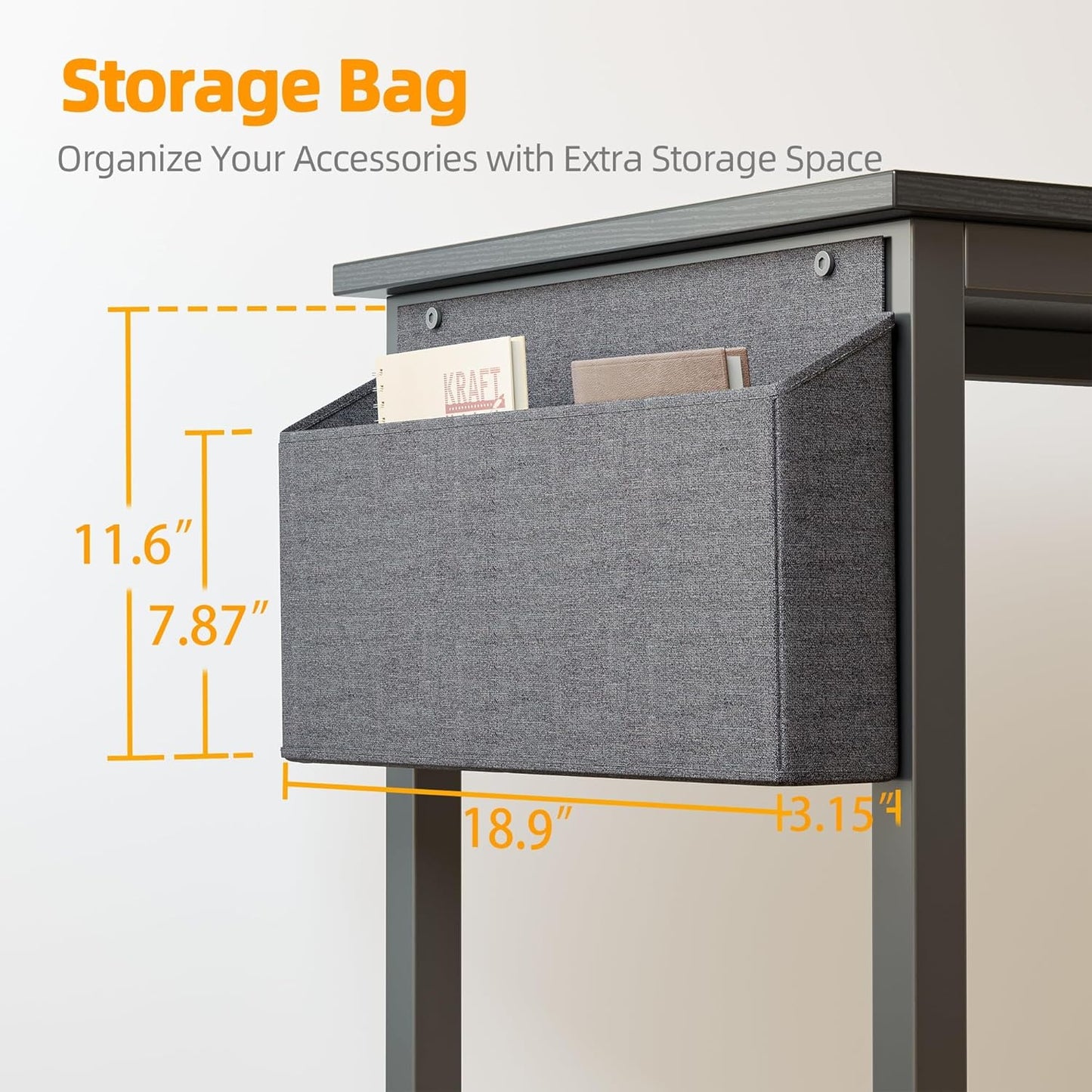 L Shaped Computer Desk with Outlets β Gaming & Office Table with Storage Shelf