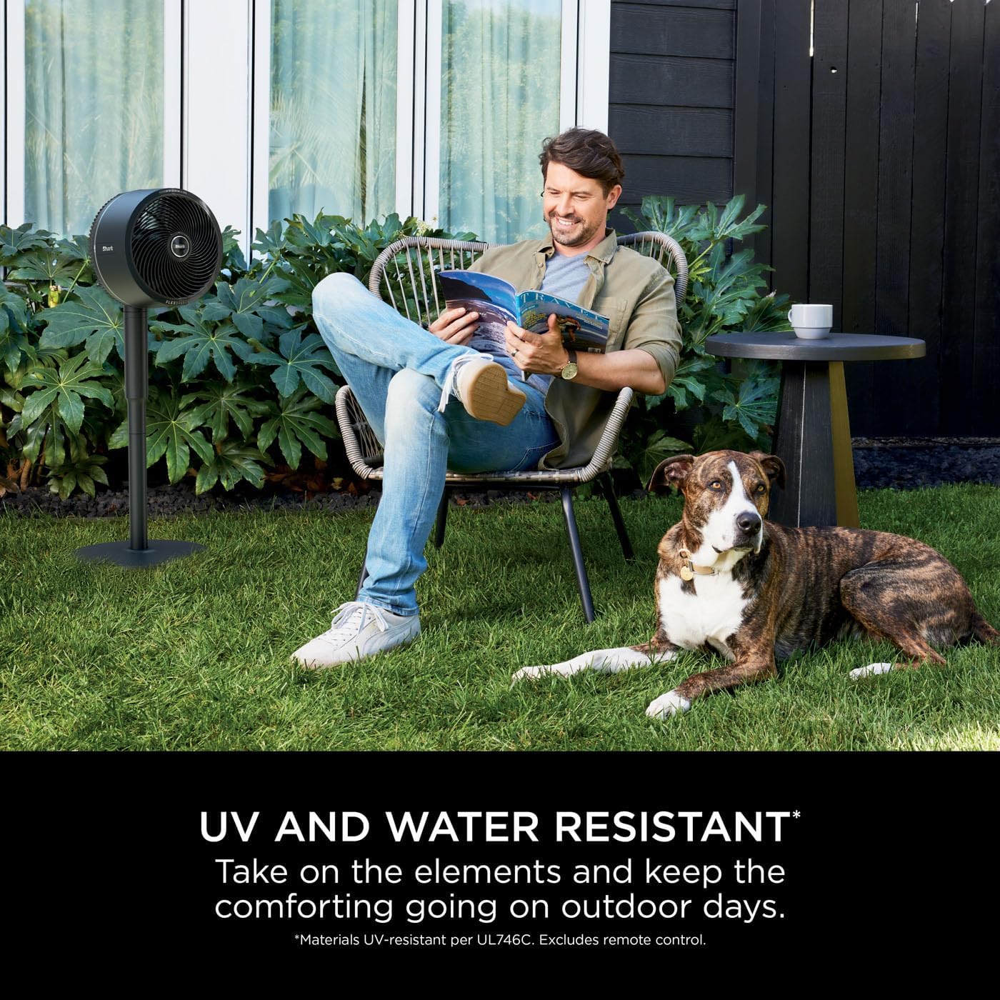 Shark FlexBreeze 12-in-1 High Velocity Cordless Fan β Portable, Quiet, Waterproof