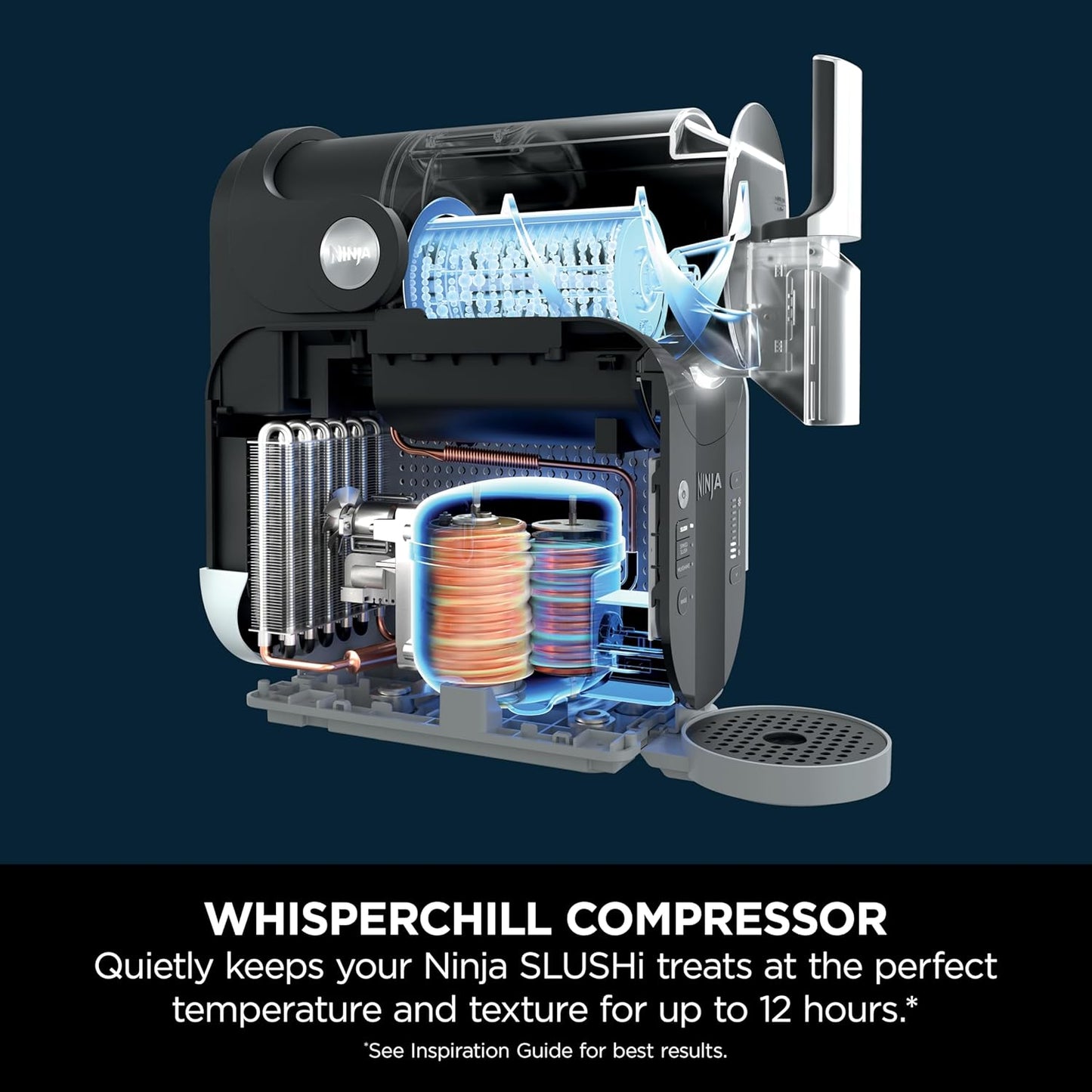 Ninja SLUSHi Frozen Drink Maker β Slush, Milkshakes, Cocktails & Frappe, 1.9L, Blue