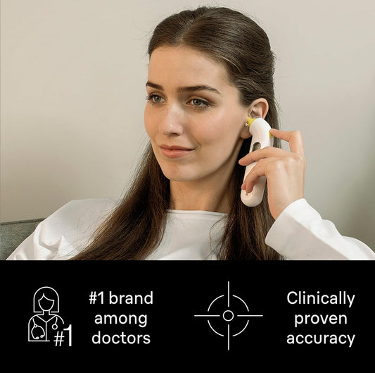 Braun ThermoScan 3 Ear Thermometer – 1s Read, Fever Alert, Baby & Doctor Trusted