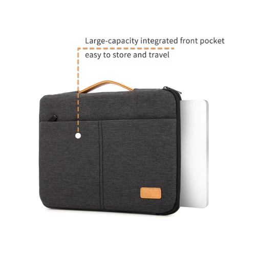 Shockproof Laptop Sleeve Bag – 14" Case for MacBook, HP, Dell, Acer – Travel & Business Notebook Briefcase for Men