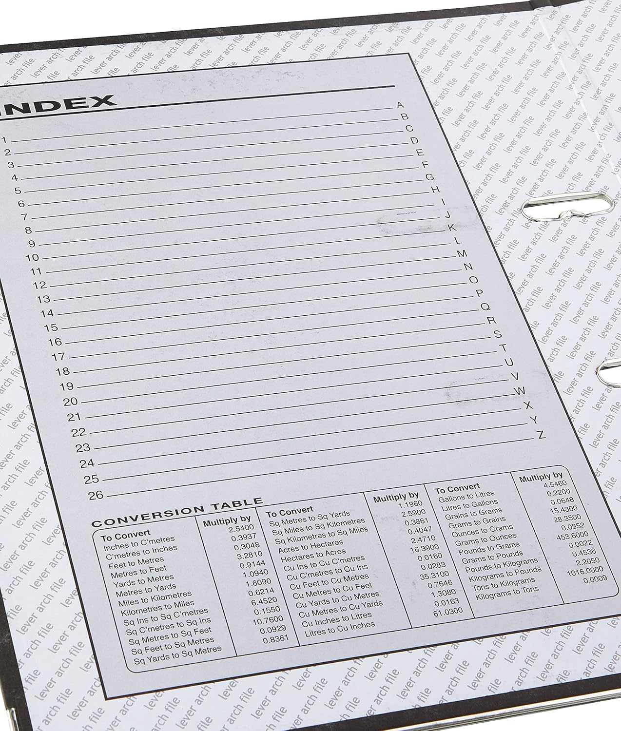 Q-Connect A4 Lever Arch Files Black β 10 Pack Durable Ring Binder Office Folder