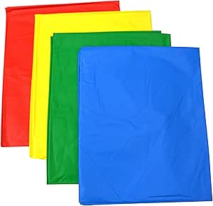 Scola Heavy Duty Art & Crafts Splash Mat, 150 x 150cm, 4 Pack, Table & Floor Crafting and Painting Protector, Easy Clean, Reusable, Multipurpose, Ideal for Kids and Crafters