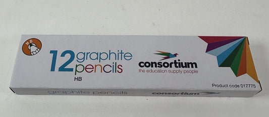 Consortium HB Pencils Office School Craft Art Drawing Break-Resistant Pack Of 12
