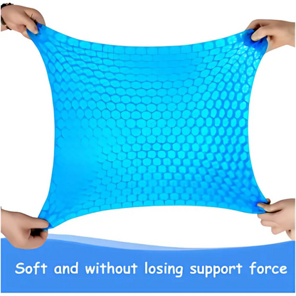 Gel Seat Cushion for Tailbone & Back Pain Relief – Breathable Honeycomb Design
