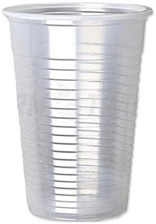 1000 Plastic Dispoable Clear Vending Water Cooler Drinking Cups 7oz