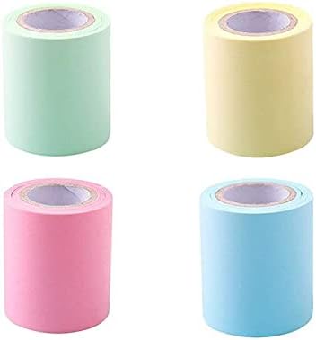 Sourcemall Full Adhesive Roll Sticky Notes, Self-Stick Notes,Width x Length 2 x 300 Inches, 4 Rolls/Pack