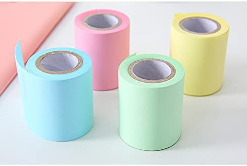 Sourcemall Full Adhesive Roll Sticky Notes, Self-Stick Notes,Width x Length 2 x 300 Inches, 4 Rolls/Pack