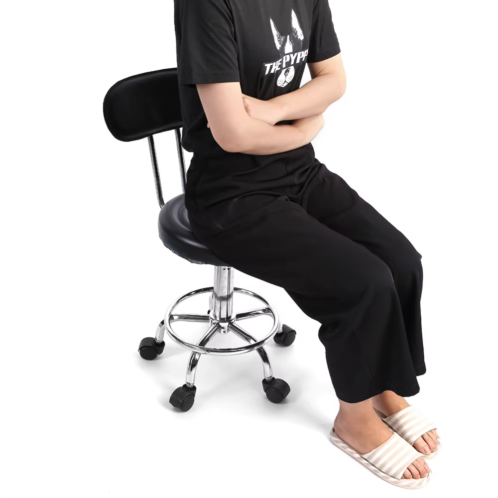 Luxury Adjustable Barber & Salon Chair – Styling, Massage & Tattoo Studio Ready