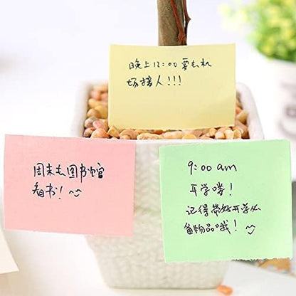Sourcemall Full Adhesive Roll Sticky Notes, Self-Stick Notes,Width x Length 2 x 300 Inches, 4 Rolls/Pack