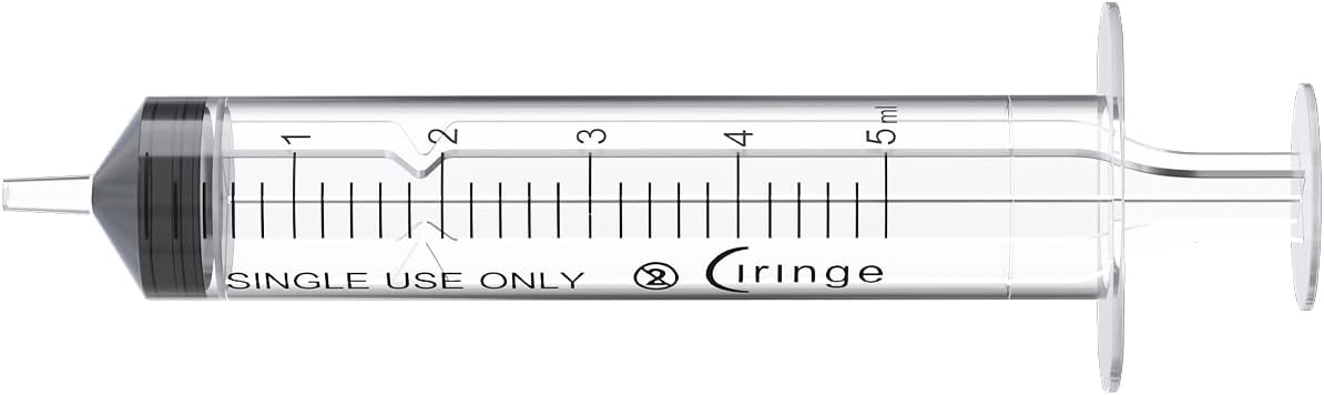 Ciringe 5 ml Syringe - Pack of 100