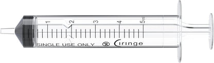 Ciringe 5 ml Syringe - Pack of 100
