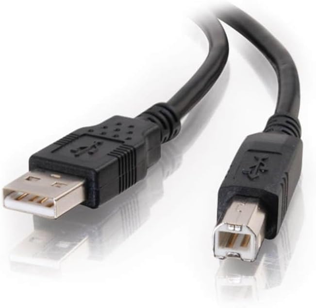 C2G 5M USB 2.0 Printer Cable A to B – Compatible with HP, Epson, Canon, Brother