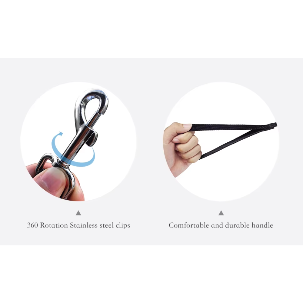 Dog Leash Rope Nylon Multi Colours and Sizes