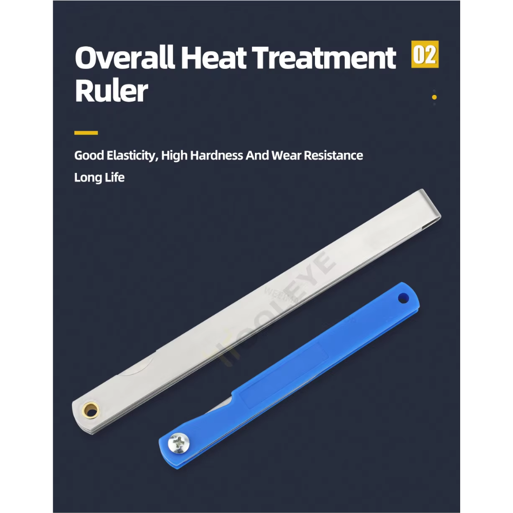 Metric Feeler Gauge 0.02-1mm Set for Valve, Spark Plug & Gap Measurement Tool