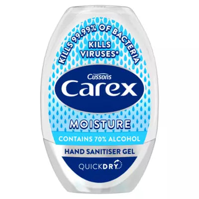 Carex Antibacterial Hand Sanitiser Gel Moisture 50ml