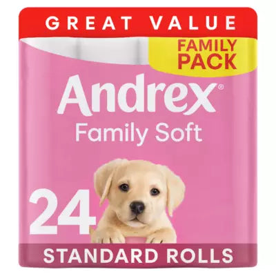 Andrex Family Soft 24 Rolls