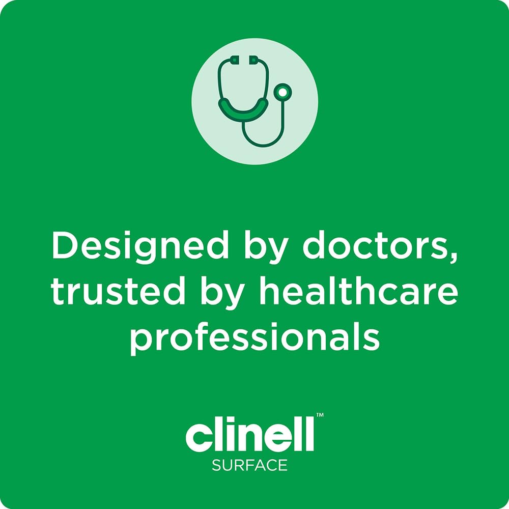 Clinell Universal Disinfectant Wipes – 200 Pack, Kills 99.99% Germs in 10 Seconds