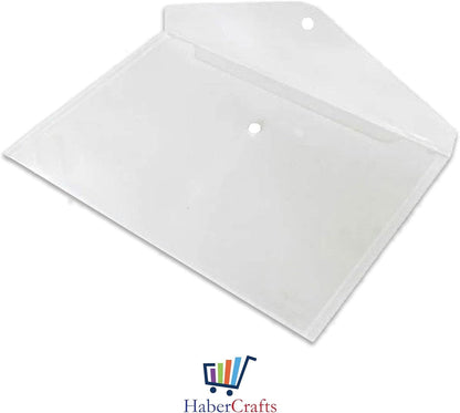 HaberCrafts A3 Clear Stud Wallets