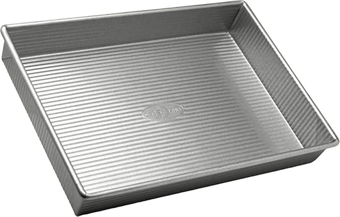 USA Pan Bakeware Rectangular Cake Pan, 9 x 13 inch, Nonstick & Quick Release Coating, Made in The USA from Aluminized Steel