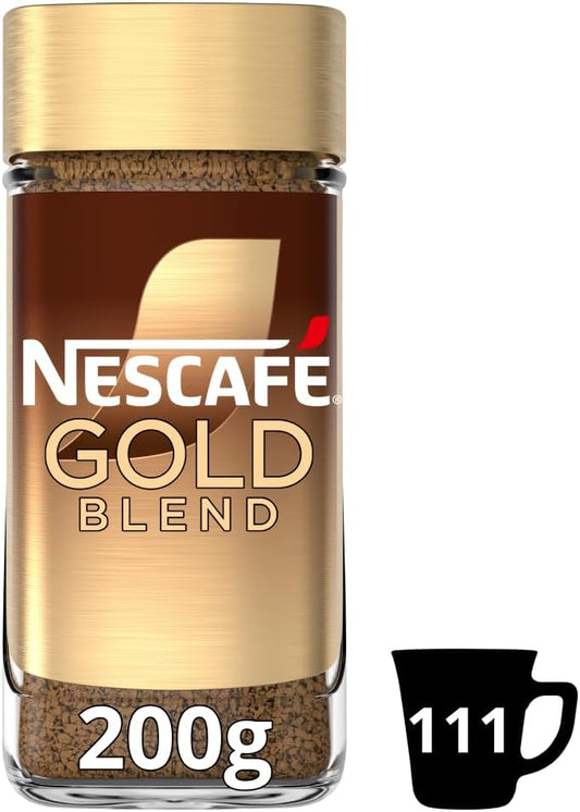 NESCAFÉ Gold Blend Instant Coffee 200g – Rich Aroma & Smooth Taste, Premium Quality