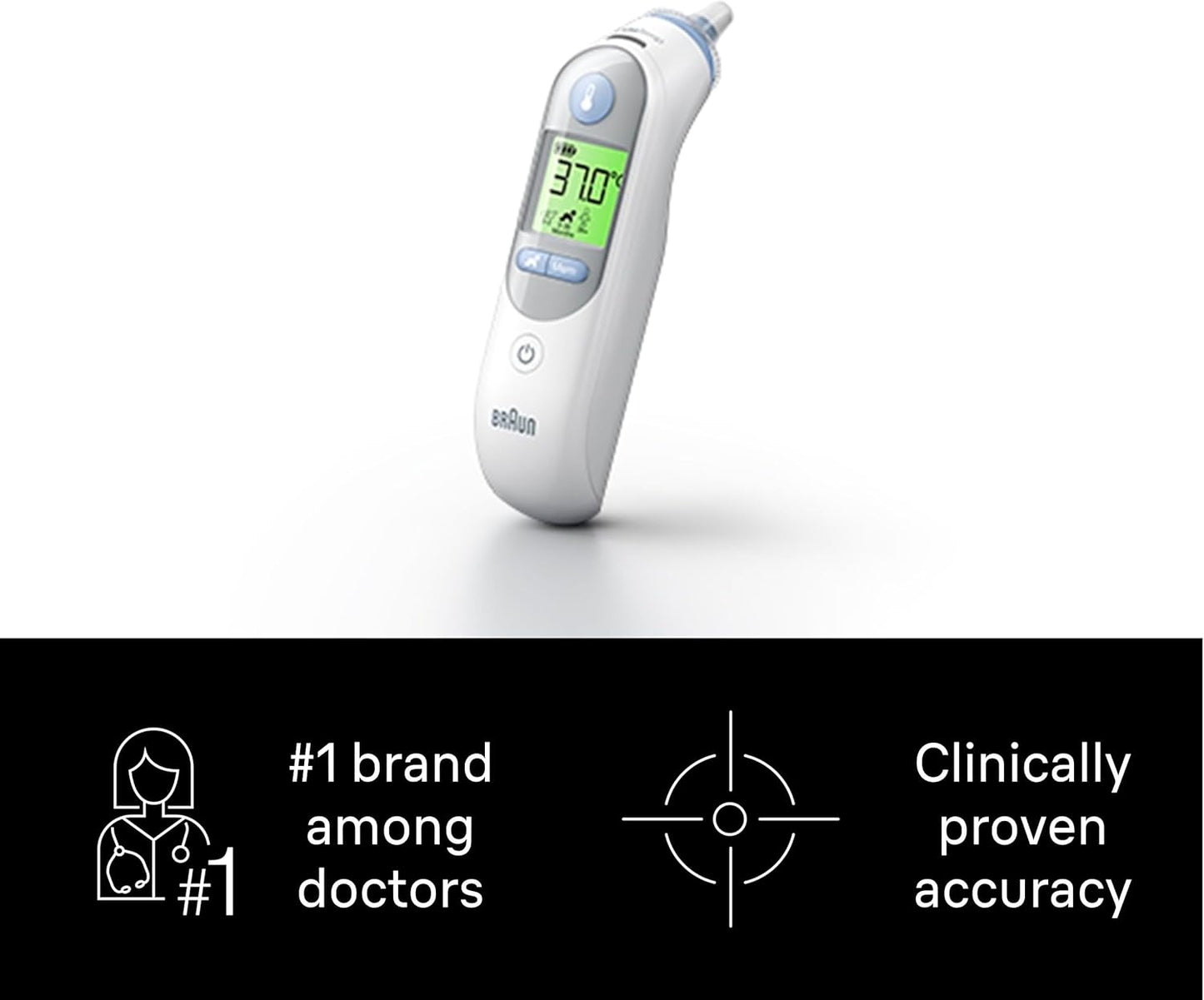 Braun ThermoScan 7 Ear Thermometer – Age Precision, Digital, Baby & Infant Safe