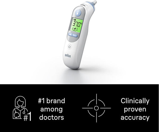 Braun ThermoScan 7 Ear Thermometer – Age Precision, Digital, Baby & Infant Safe