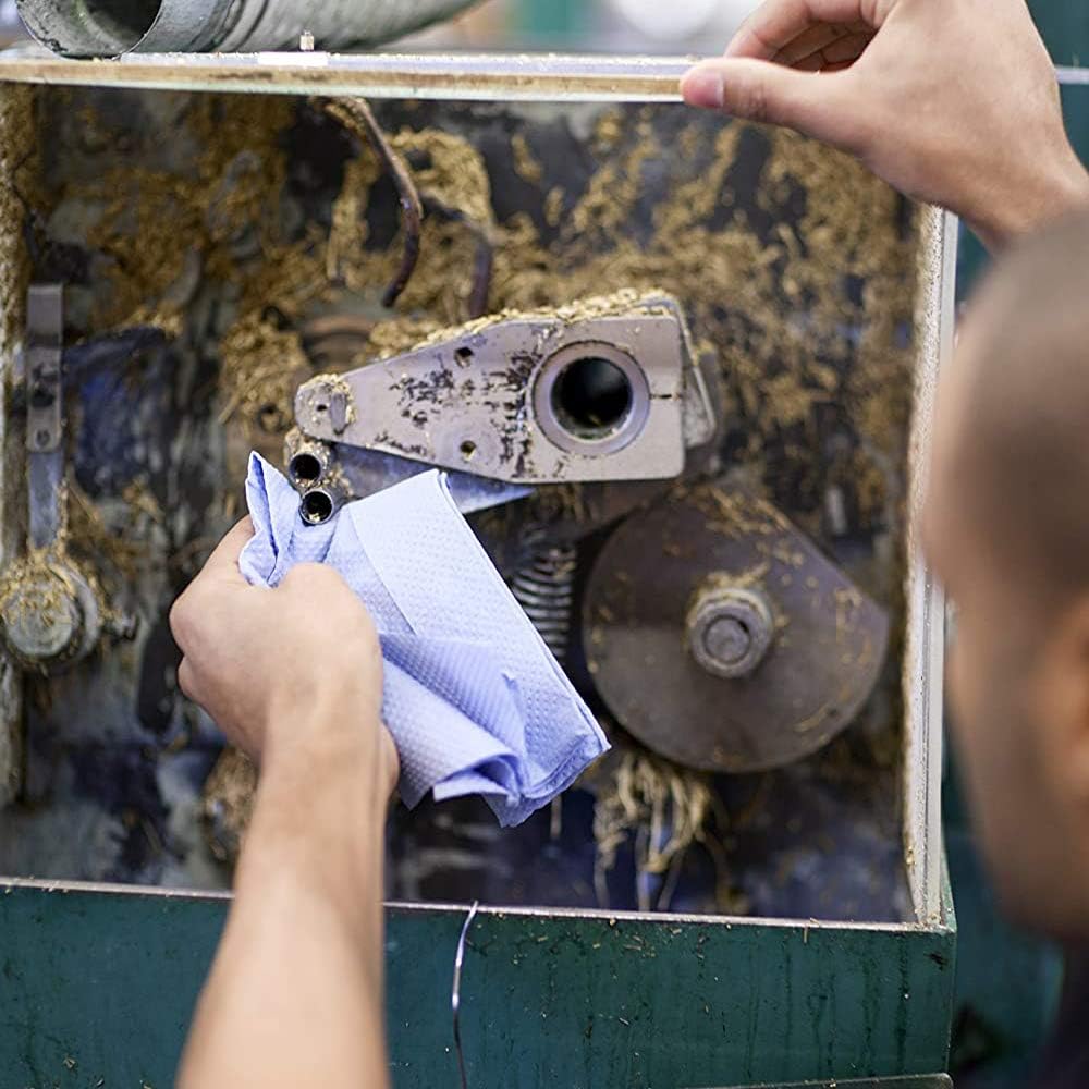 TPZ Blue Centre Feed Rolls – Recycled Paper Towels for Cleaning, Kitchen & More