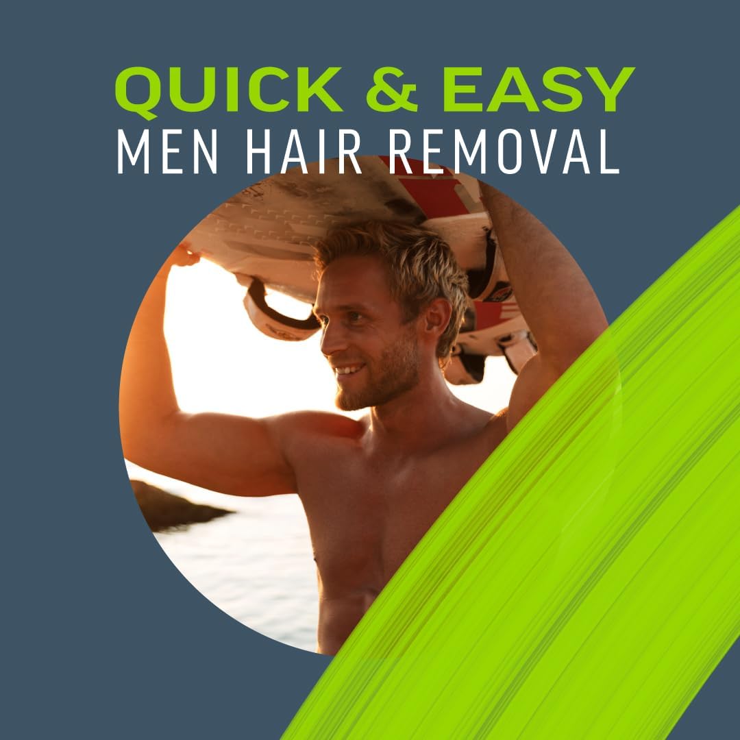 Veet Men Hair Removal Cream 400ml – Hydrating, Moisturizing & Smooth Results