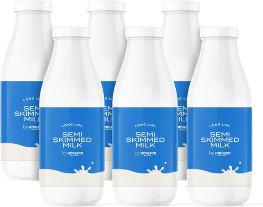 Semi Skimmed Milk, 6x1L