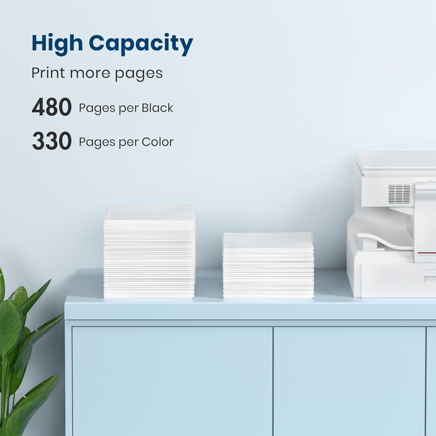 🔋 301XL Ink Cartridges Combo Pack – Black & Colour for HP Envy, DeskJet, OfficeJet Printers