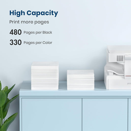 🔋 301XL Ink Cartridges Combo Pack – Black & Colour for HP Envy, DeskJet, OfficeJet Printers