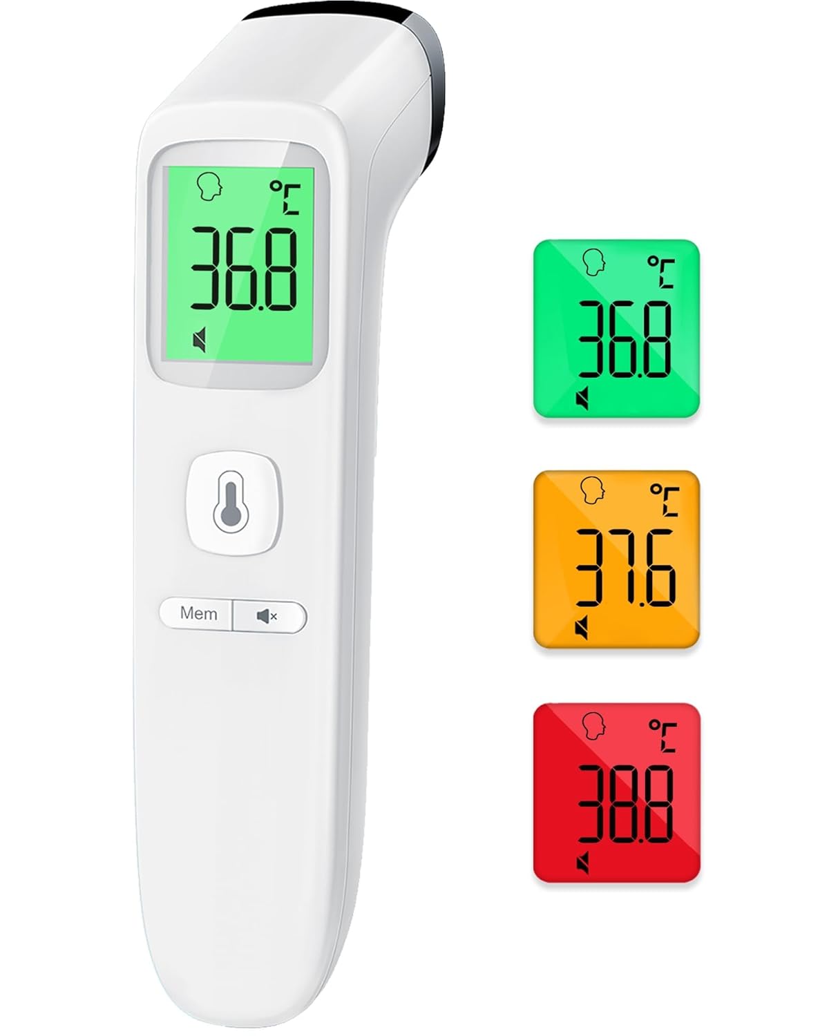 No-Touch Infrared Forehead Thermometer for Adults & Babies – Fast, Accurate & Silent
