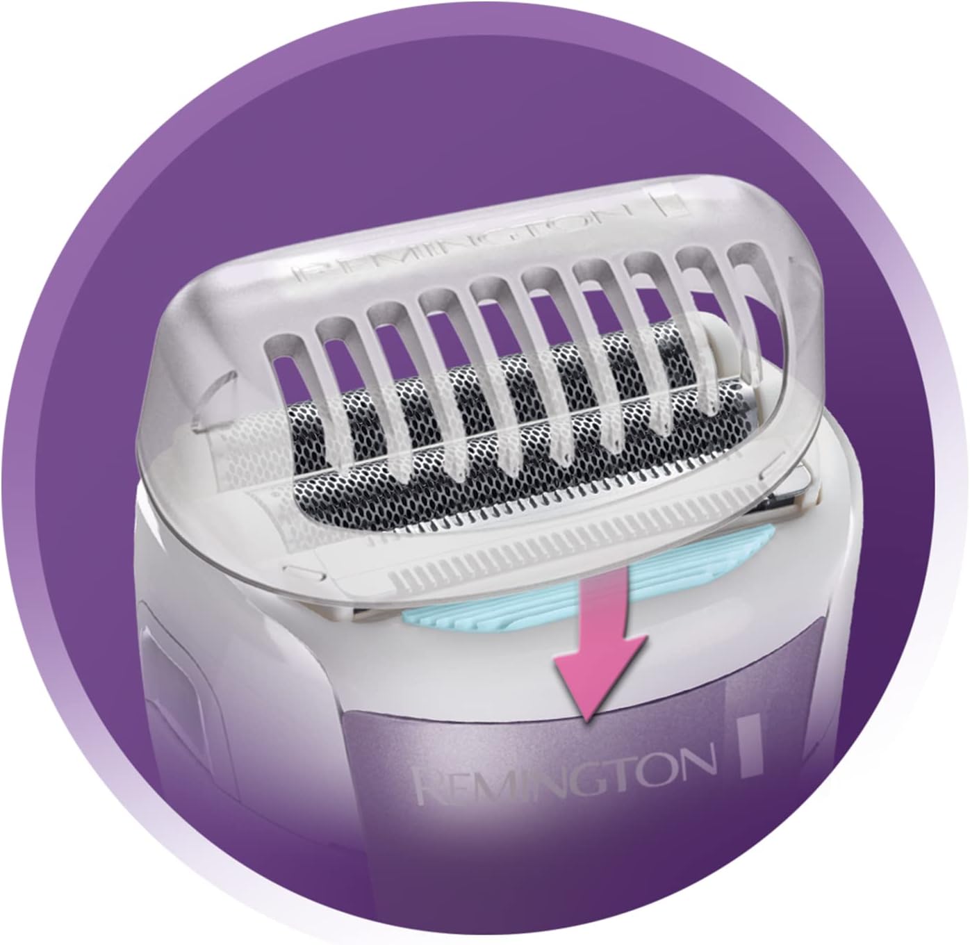 Remington Cordless Women’s Electric Shaver – Wet/Dry, Rechargeable, Aloe Vera Strip