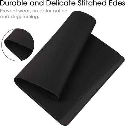 Large Gaming Mouse Pad 600x300mm – XL Desk Mat, Non-Slip Rubber Base, Black